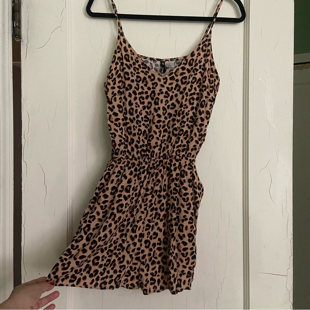 H&M Cheetah Print Romper